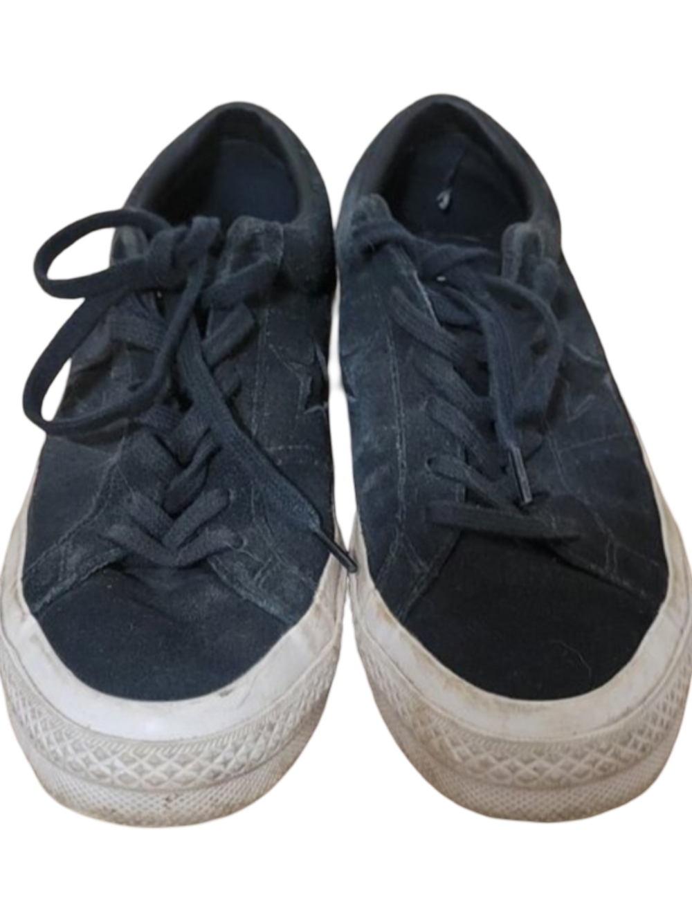 Converse One Star Low Top Sneakers Runners Shoes Black Suede Unisex 7/9